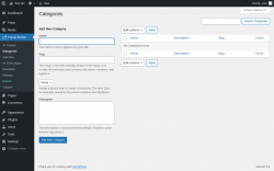 Page screenshot: Popup Builder0 &rarr; Categories