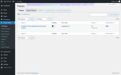 Page screenshot: Popup Maker