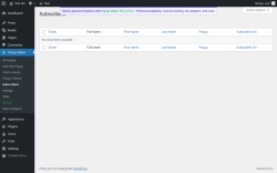 Page screenshot: Popup Maker → Subscribers