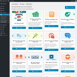 Page screenshot: Portfolio/Projects &rarr; How It Works &rarr; Our Plugins