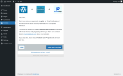Page screenshot: Portfolio &lsaquo; Test site &mdash; WordPress
