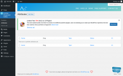 Page screenshot: Portfolio Responsive Gallery → Attributes