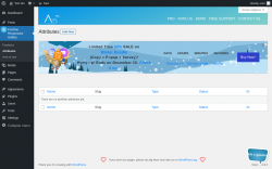 Page screenshot: Portfolio Responsive Gallery → Attributes