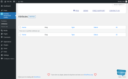 Page screenshot: Portfolio Responsive Gallery → Attributes