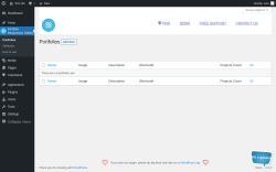 Page screenshot: Portfolio Responsive Gallery