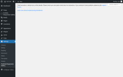 Page screenshot: Settings → Portfolio Responsive Gallery