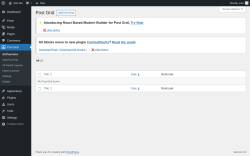 Page screenshot: Post Grid