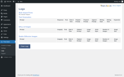 Page screenshot: Post Saint → Logs