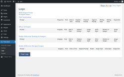 Page screenshot: Post Saint → Logs