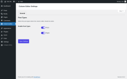 Page screenshot: Column Editor