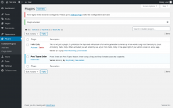 Page screenshot: Plugins &lsaquo; Test site &mdash; WordPress