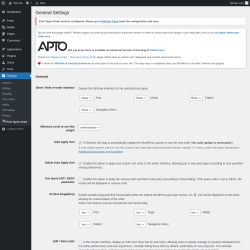 Page screenshot: Settings →  Post Types Order