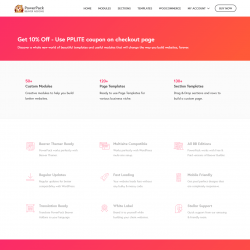 Page screenshot: Settings  &rarr; PowerPack &rarr; Upgrade