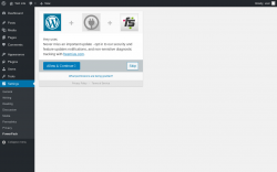 Page screenshot: PowerPack &lsaquo; Test site &mdash; WordPress