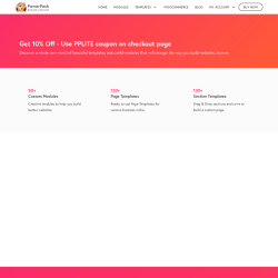 Page screenshot: Settings &rarr; PowerPack &rarr; Upgrade