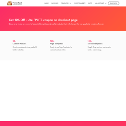 Page screenshot: Settings &rarr; PowerPack &rarr; Upgrade