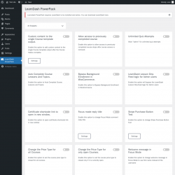 Page screenshot: LearnDash PowerPack