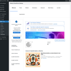 Page screenshot: Settings → PowerPress