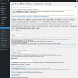 Page screenshot: PaidVideochat → Performer