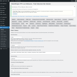 Page screenshot: PaidVideochat → Client