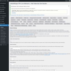 Page screenshot: PaidVideochat &rarr; Studio