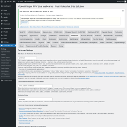 Page screenshot: PaidVideochat &rarr; Performer