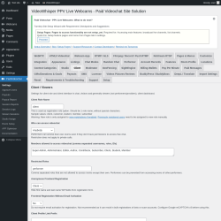 Page screenshot: PaidVideochat &rarr; Client