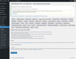 Page screenshot: PaidVideochat &rarr; FFmpeg / Record / Push RTMP