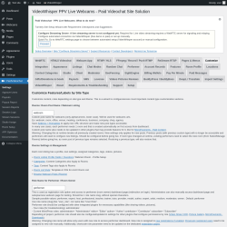 Page screenshot: PaidVideochat &rarr; Customize