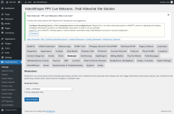 Page screenshot: PaidVideochat &rarr; Moderator