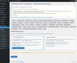 Page screenshot: PaidVideochat &rarr; WebRTC