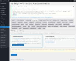 Page screenshot: PaidVideochat &rarr; RTMP / HLS