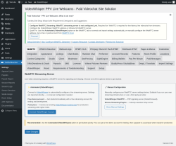 Page screenshot: PaidVideochat &rarr; WebRTC