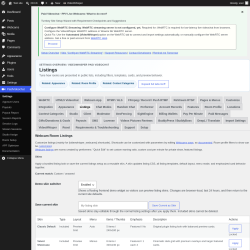 Page screenshot: PaidVideochat &rarr; Listings