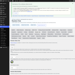 Page screenshot: PaidVideochat &rarr; Random Chat