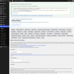 Page screenshot: PaidVideochat &rarr; Billing Wallets