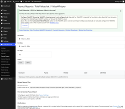Page screenshot: PaidVideochat &rarr; Payout Report