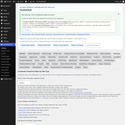 Page screenshot: PaidVideochat &rarr; Customize