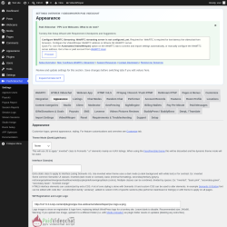 Page screenshot: PaidVideochat &rarr; Appearance