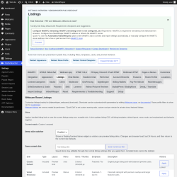 Page screenshot: PaidVideochat &rarr; Listings
