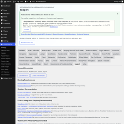 Page screenshot: PaidVideochat &rarr; Support