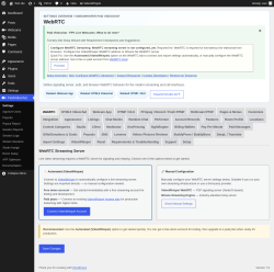 Page screenshot: PaidVideochat &rarr; WebRTC