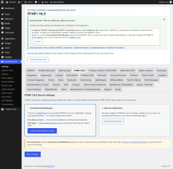 Page screenshot: PaidVideochat &rarr; RTMP / HLS