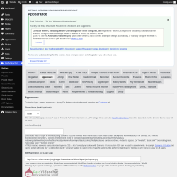 Page screenshot: PaidVideochat &rarr; Appearance