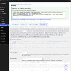 Page screenshot: PaidVideochat &rarr; Listings