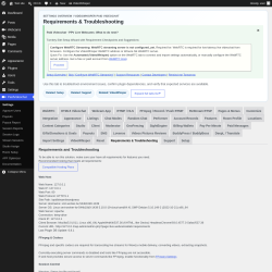 Page screenshot: PaidVideochat &rarr; Requirements & Troubleshooting
