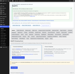 Page screenshot: PaidVideochat &rarr; WebRTC
