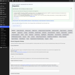 Page screenshot: PaidVideochat &rarr; Integration
