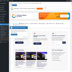 Page screenshot: Premium Addons