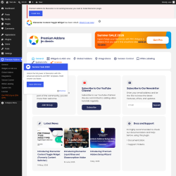 Page screenshot: Premium Addons